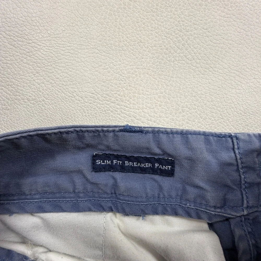 Vineyard Vines‎ Mens 30x30 Navy Blue Neon Embroidered Fish Skeleton Chino Pants